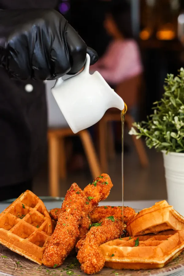 waffle pollo crispy