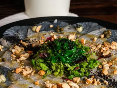 carpaccio de mero