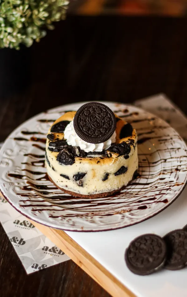 Cheesecake de Oreo