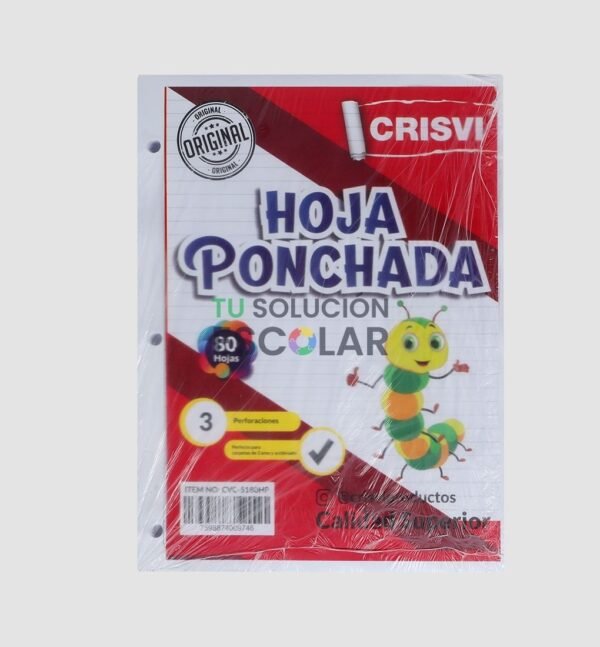 Hoja Ponchada